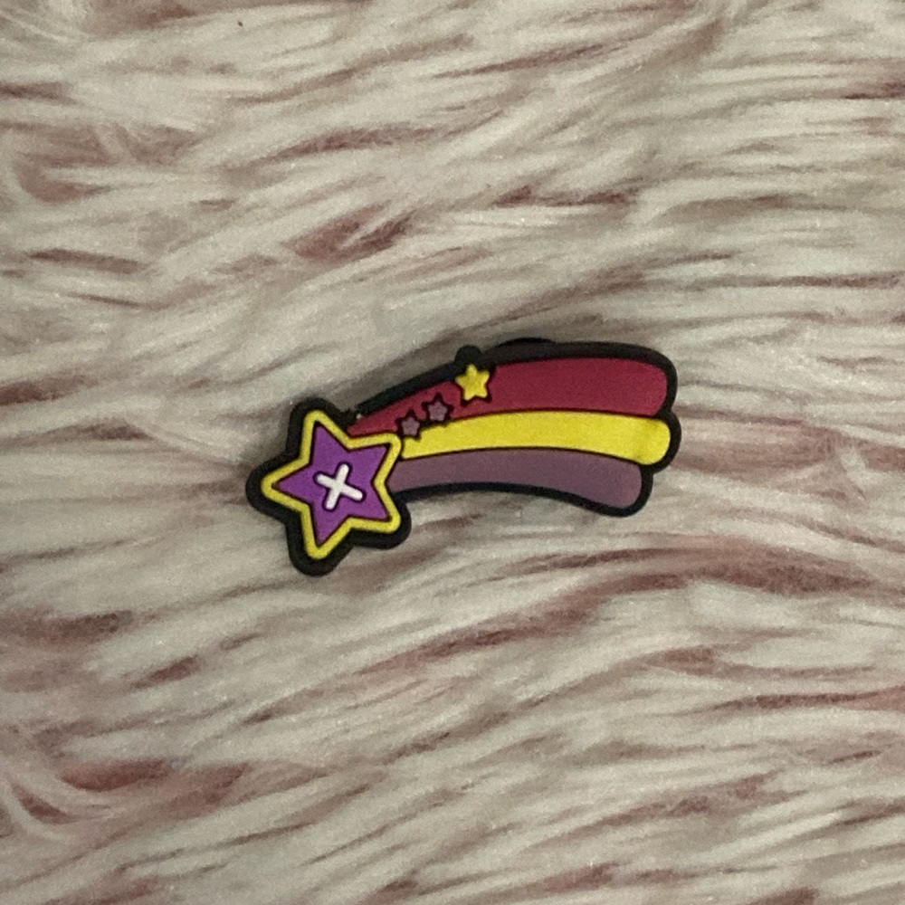 Shooting Star Croc Charm